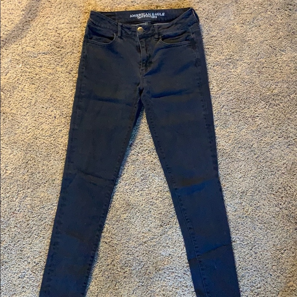 High rise jeans